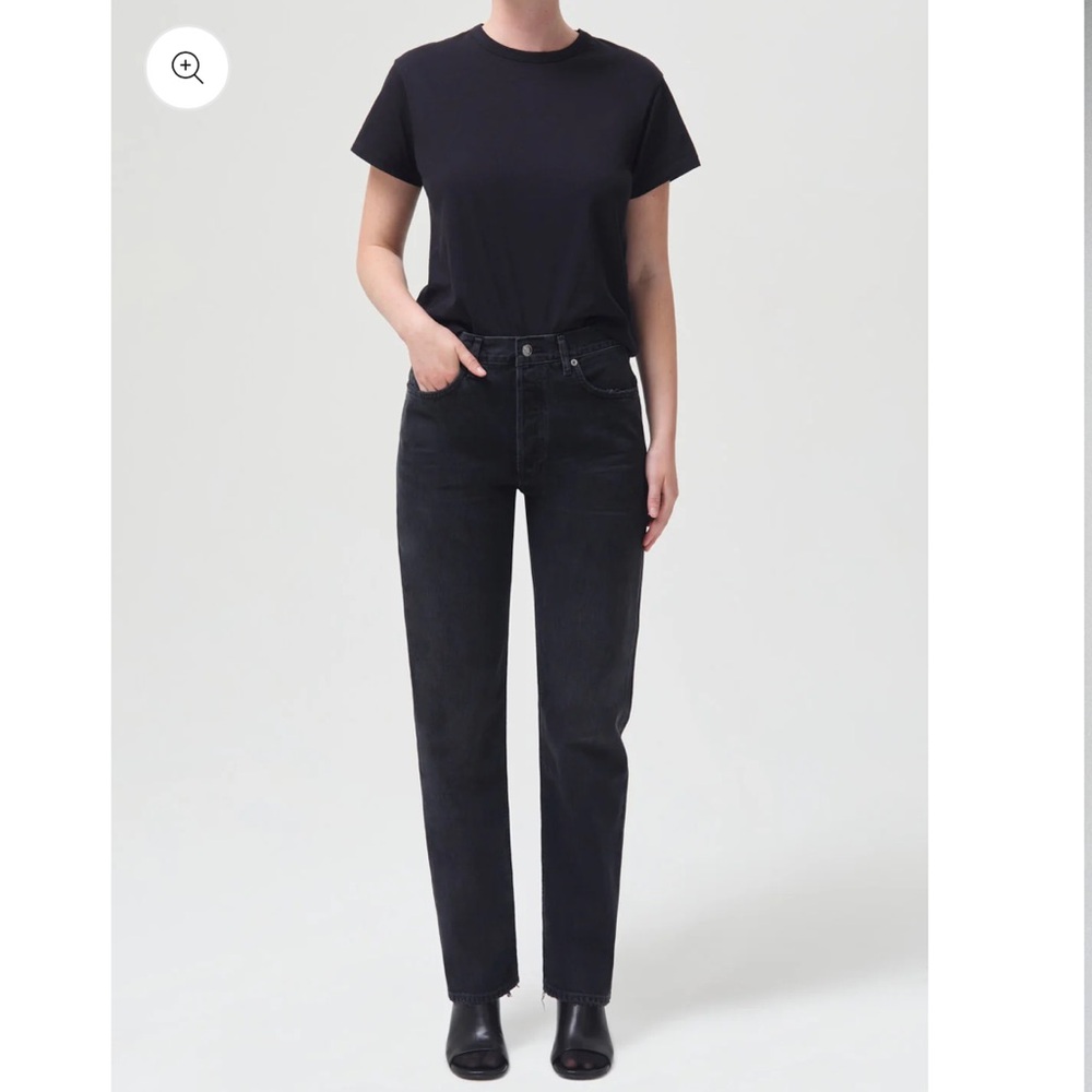 AGOLDE LANA MID RISE STRAIGHT IN CONDUCT SIZE 25